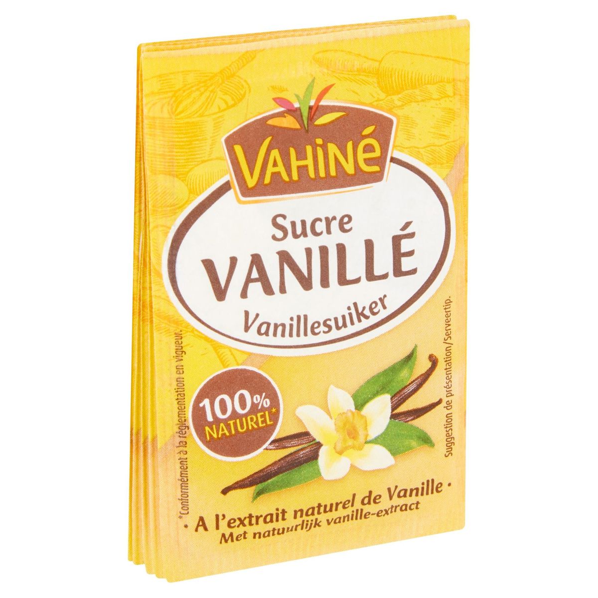 Vahiné Sucre Vanillé 5 Sachets 7.5 g