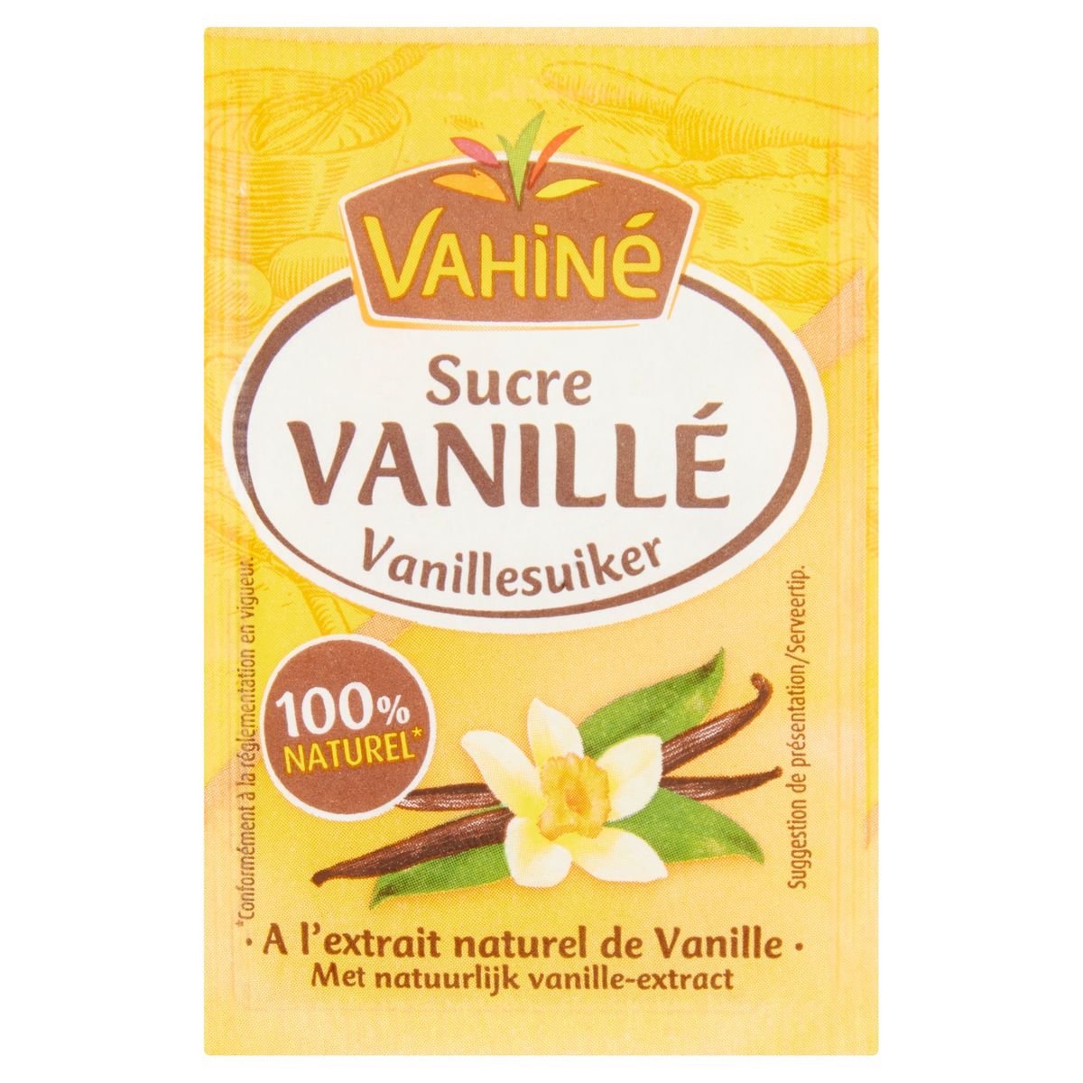Vahiné Vanillesuiker 5 Zakjes 7.5 g