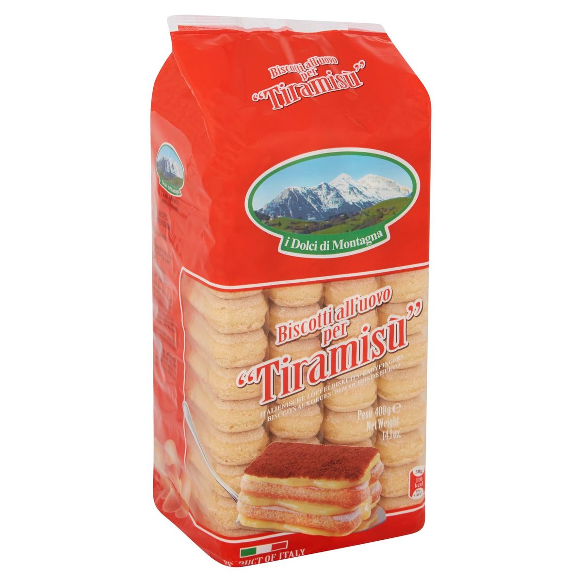 I Dolci Di Montagna Biscuits aux Oeufs pour Tiramisù 400 g