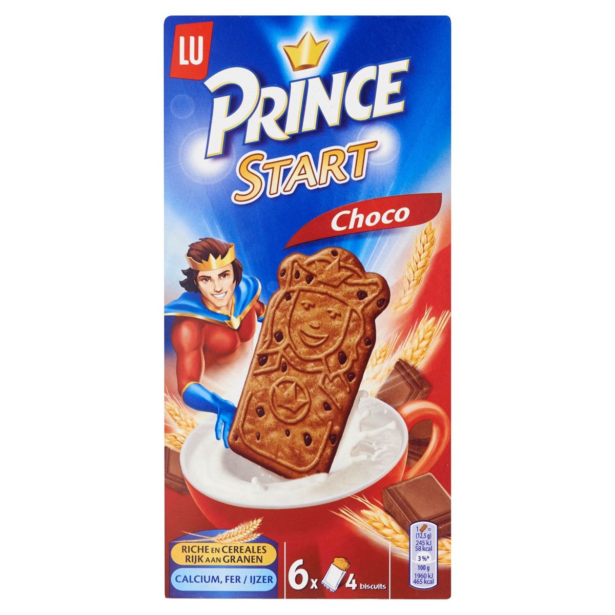 LU Prince Start Petit Déjeuner Biscuits Chocolat 300 g