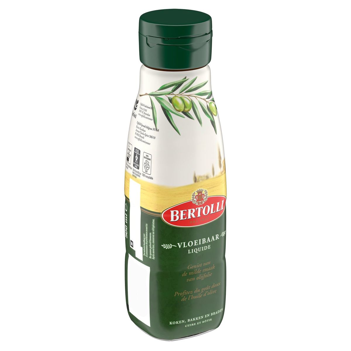 Bertolli Liquide Margarine à l'Huile d'Olive 500 ml