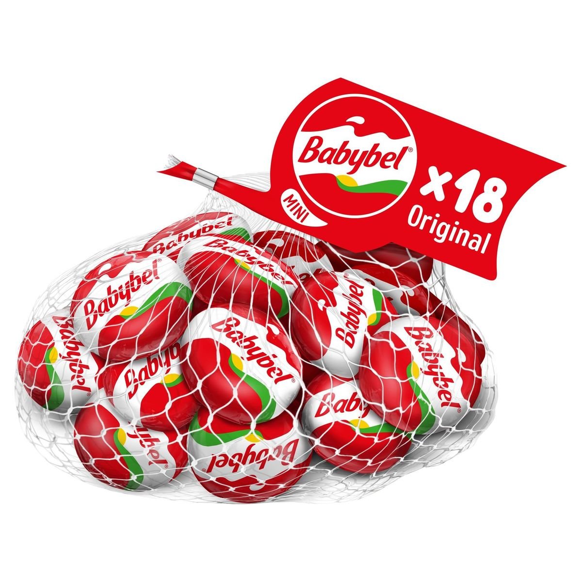 Mini Babybel Fromage Snacking Original 18 Portions 396 g