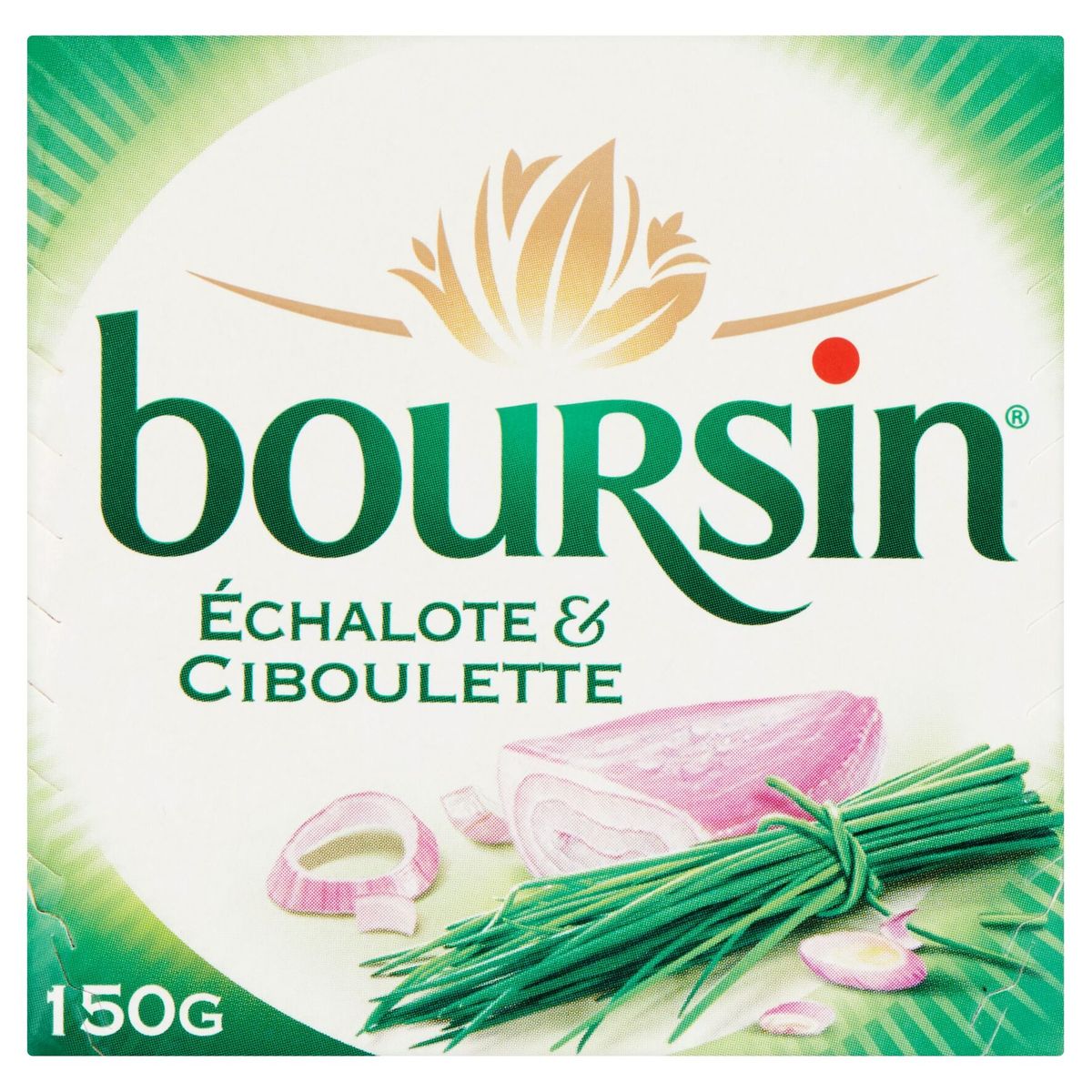 Boursin Fromage frais Echalote & Ciboulette 150 g