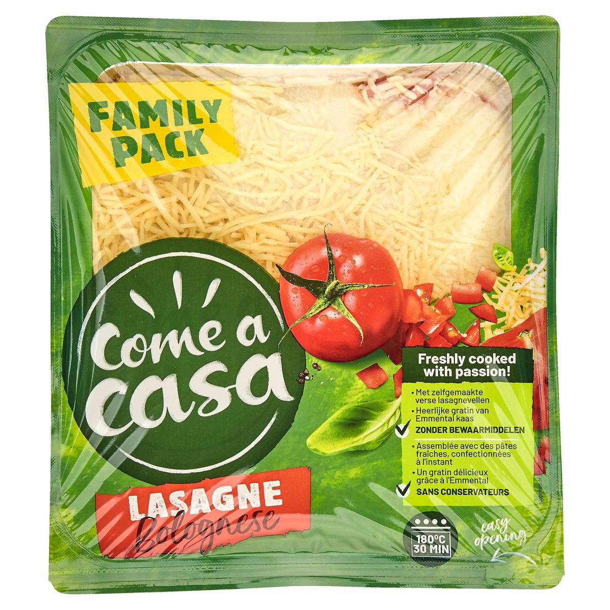 Come a Casa Lasagne Bolognese Family Pack 1.6 kg