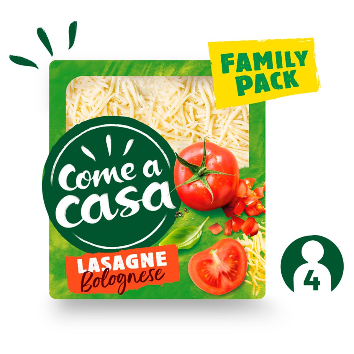 Come a Casa Lasagne Bolognese Family Pack 1.6 kg