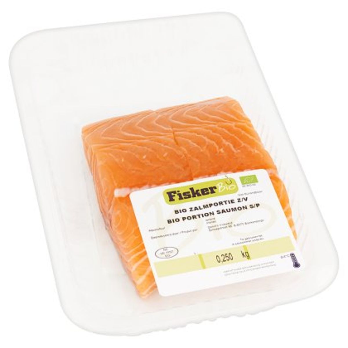 Fisker Bio Filet de Saumon sans Peau 2 x 125 g