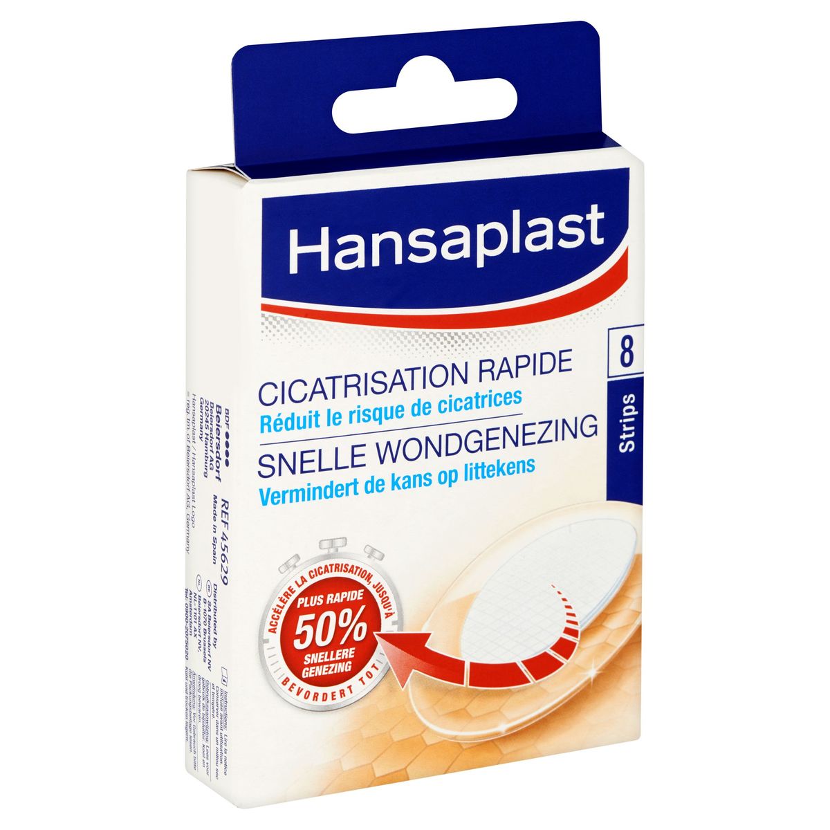Hansaplast Cicatrisation Rapide 8 Strips