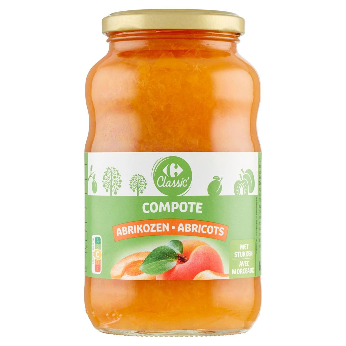 Carrefour Classic' Compote Abricots 600 g
