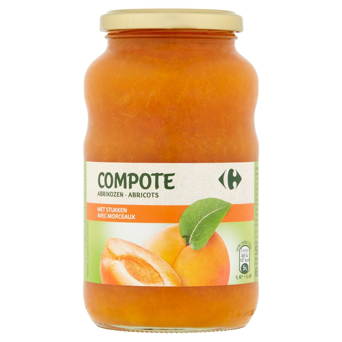 Carrefour Compote Abricots avec Morceaux 600 g Carrefour Site