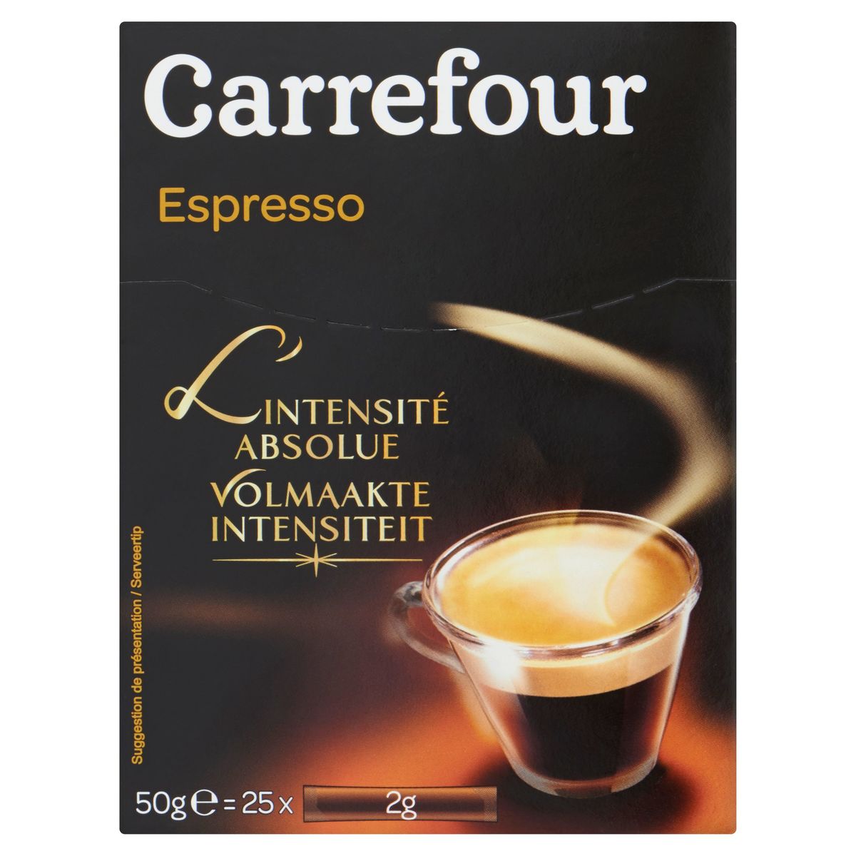 Carrefour Espresso l'Intensité Absolue 25 x 2 g