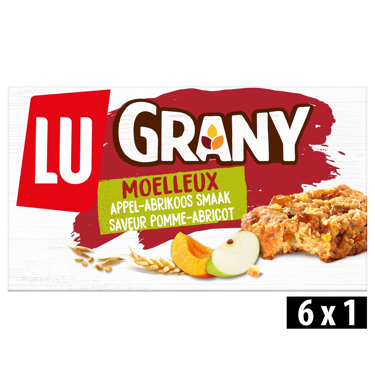 LU Grany Biscuits Moelleux Pomme-Abricot 195 g