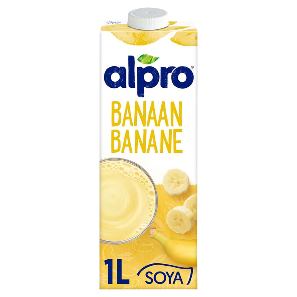 Alpro Boisson Végétale Soja Banane 1L