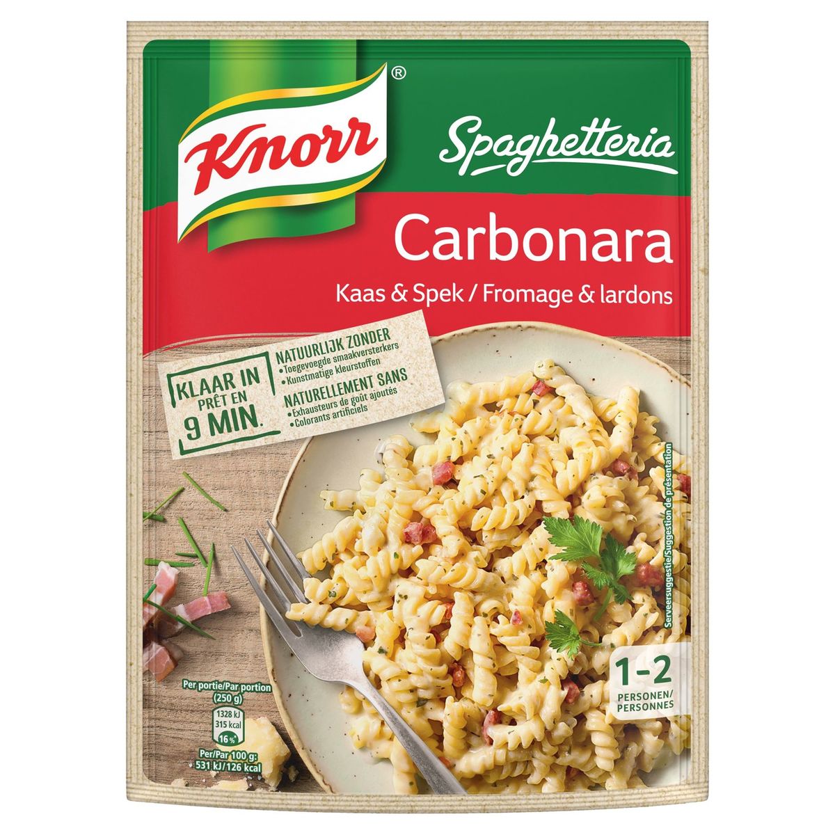 Knorr Spaghetteria Carbonara 154 g Carrefour Site