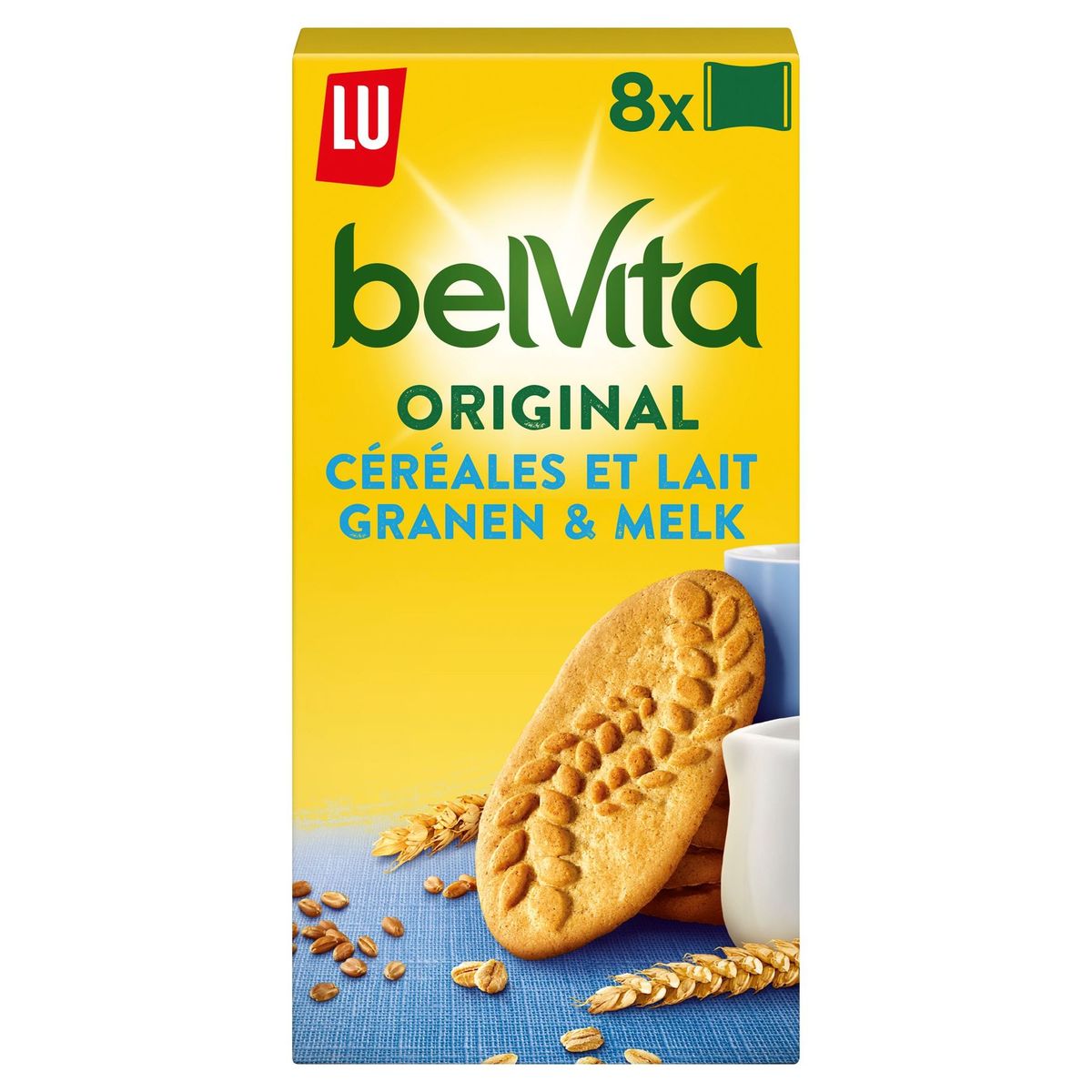 LU BelVita Petit Déjeuner Céréales & Lait 400 g