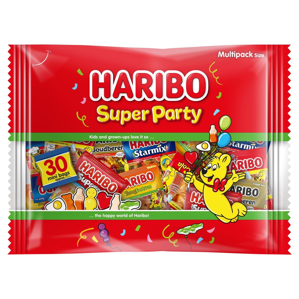 Haribo Super Party Multipack Size 480 g