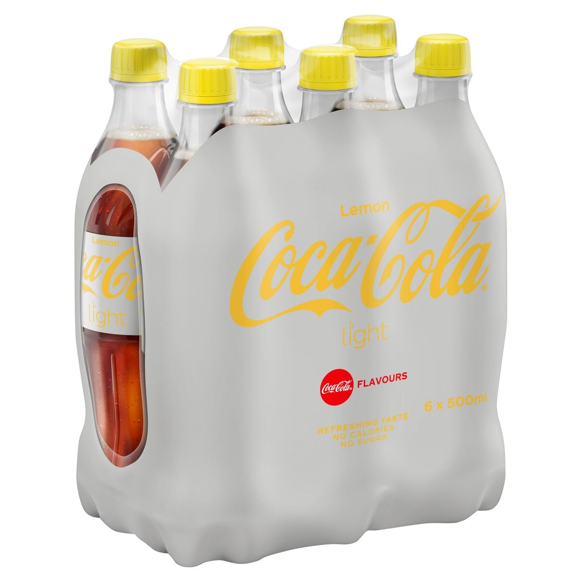 Coca Cola Light Lemon Coke Soft Drink Pet 6 X 500 Ml Carrefour Site