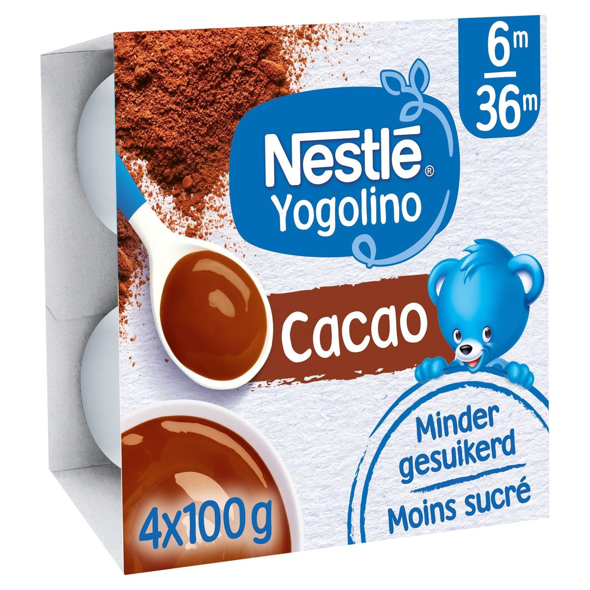 Nestlé Yogolino Cacao 6M 36M 4 x 100 g