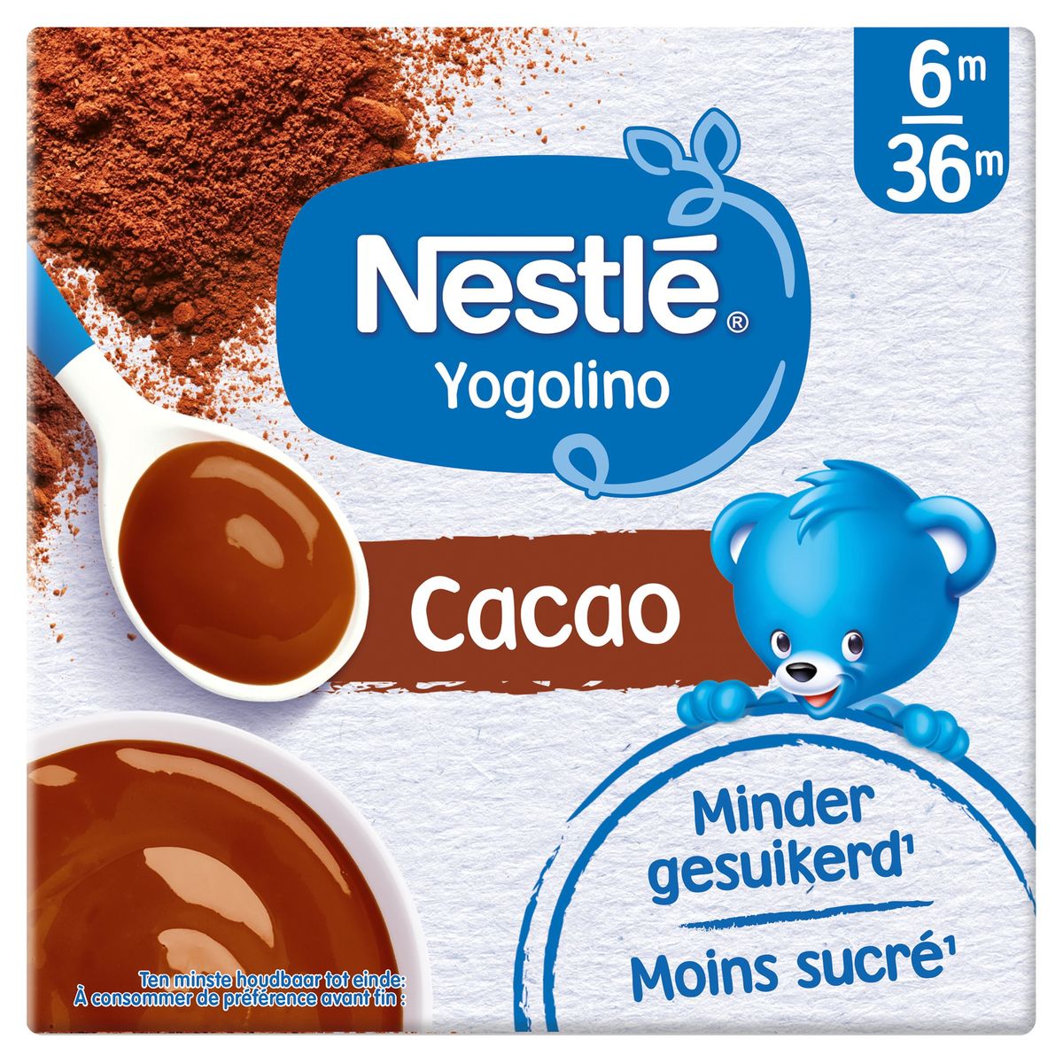 Nestlé Yogolino Laitage Cacao dès 6 mois 4x100g