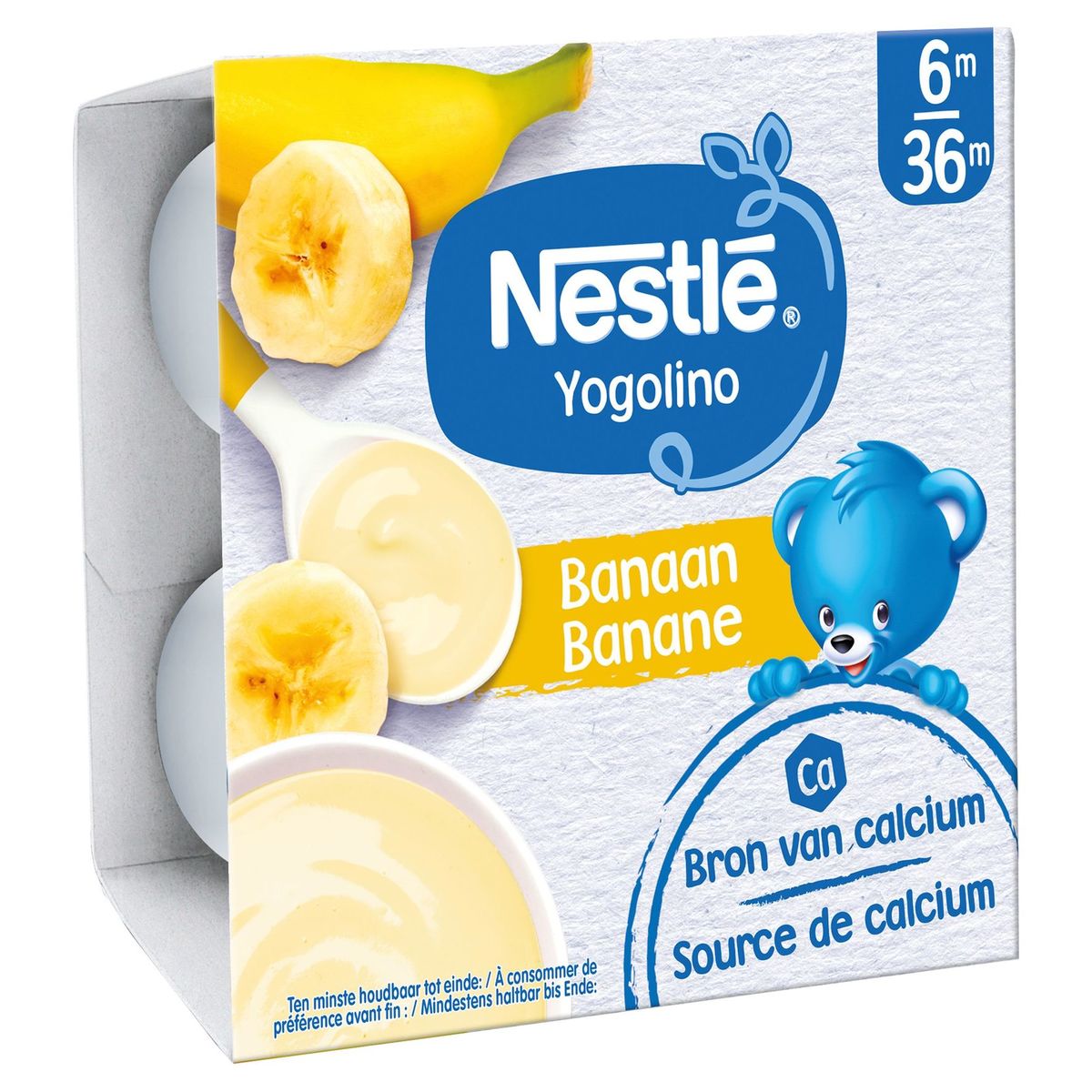 Yogolino Banaan 6+ Maanden 4 x 100 g