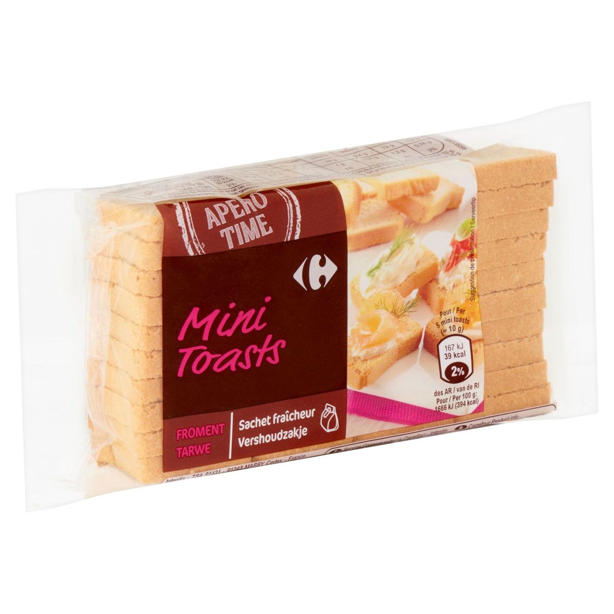 Carrefour Apero Time Mini Toasts 80 g
