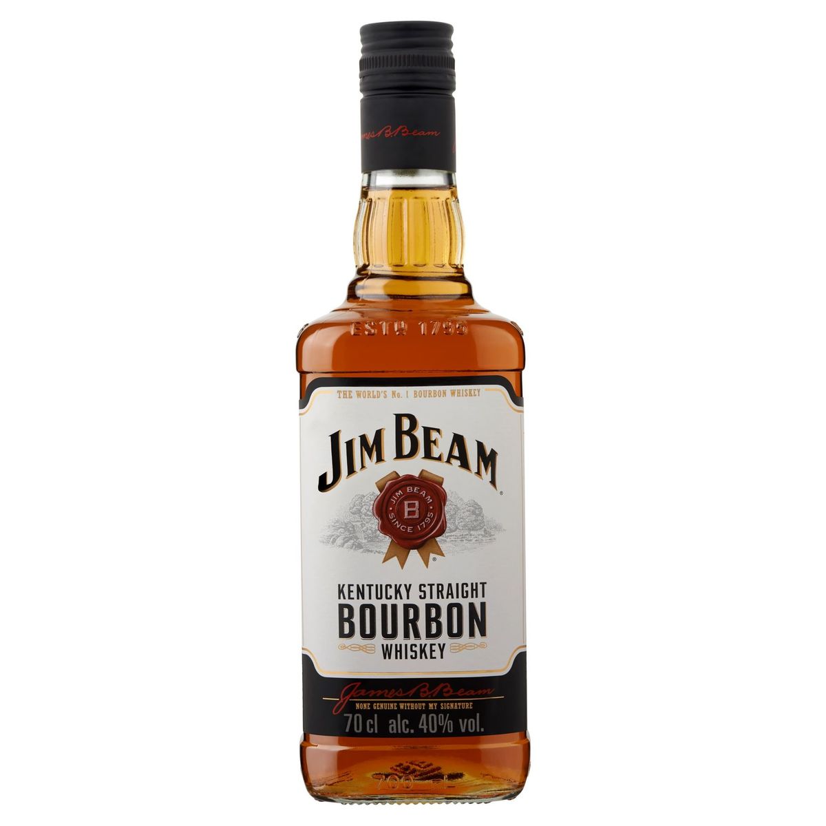Jim Beam Kentucky Straight Bourbon Whiskey 70 cl