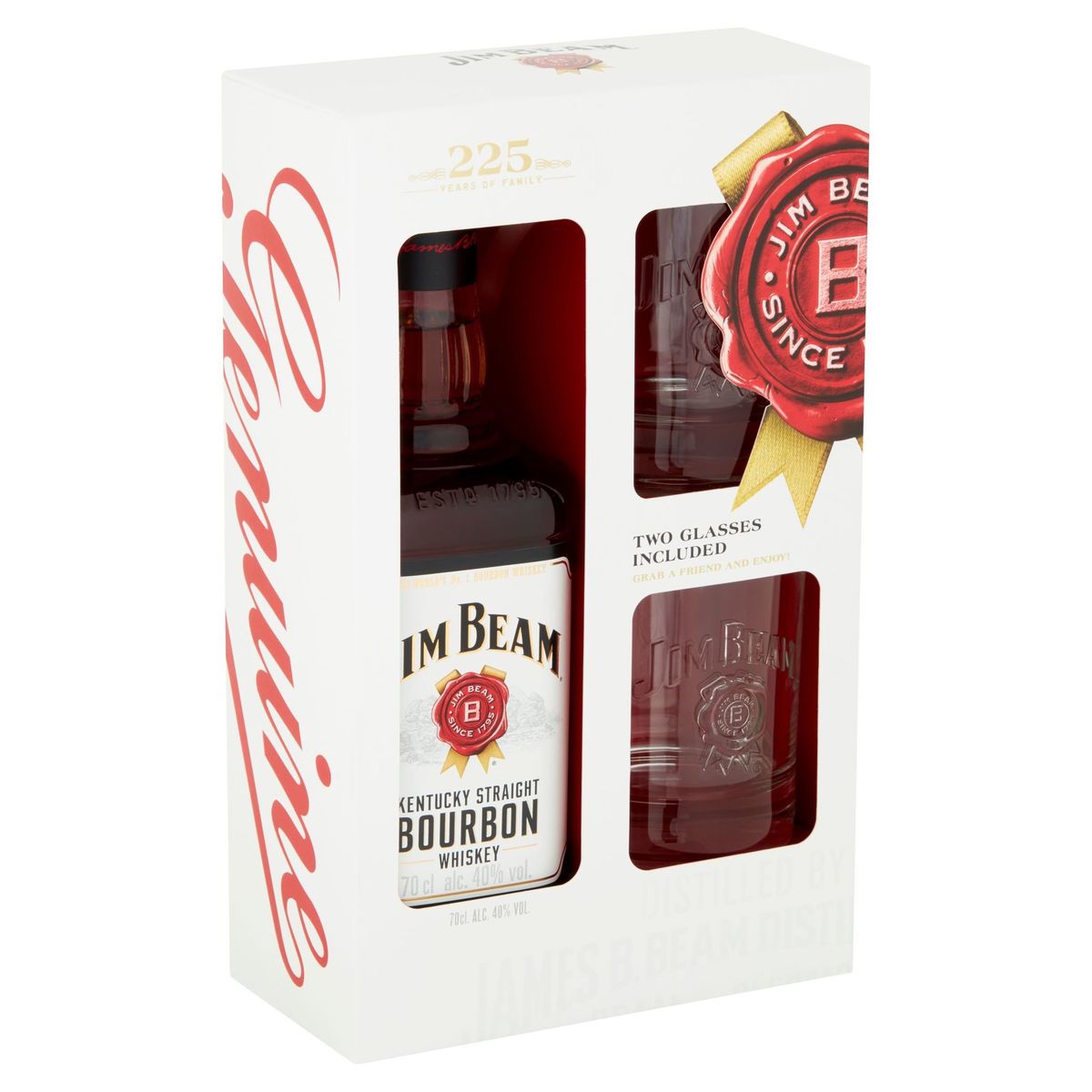 Jim Beam Kentucky Straight Bourbon Whiskey 70 cl