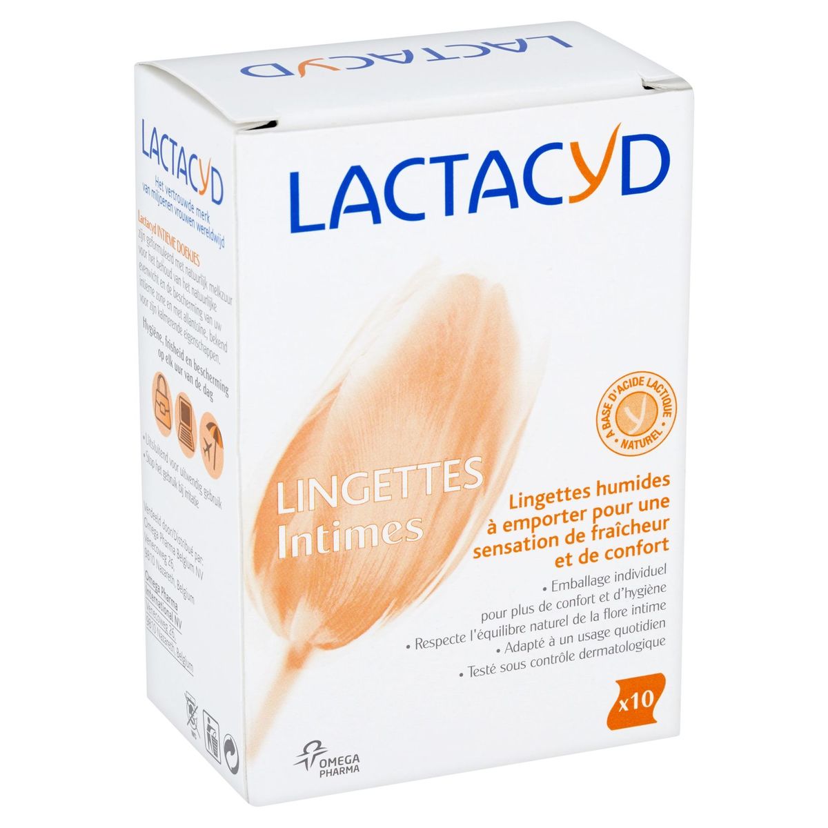 Lactacyd Lingettes Intimes x 10