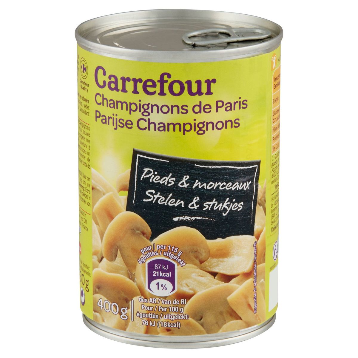 Carrefour Champignons de Paris 400 g