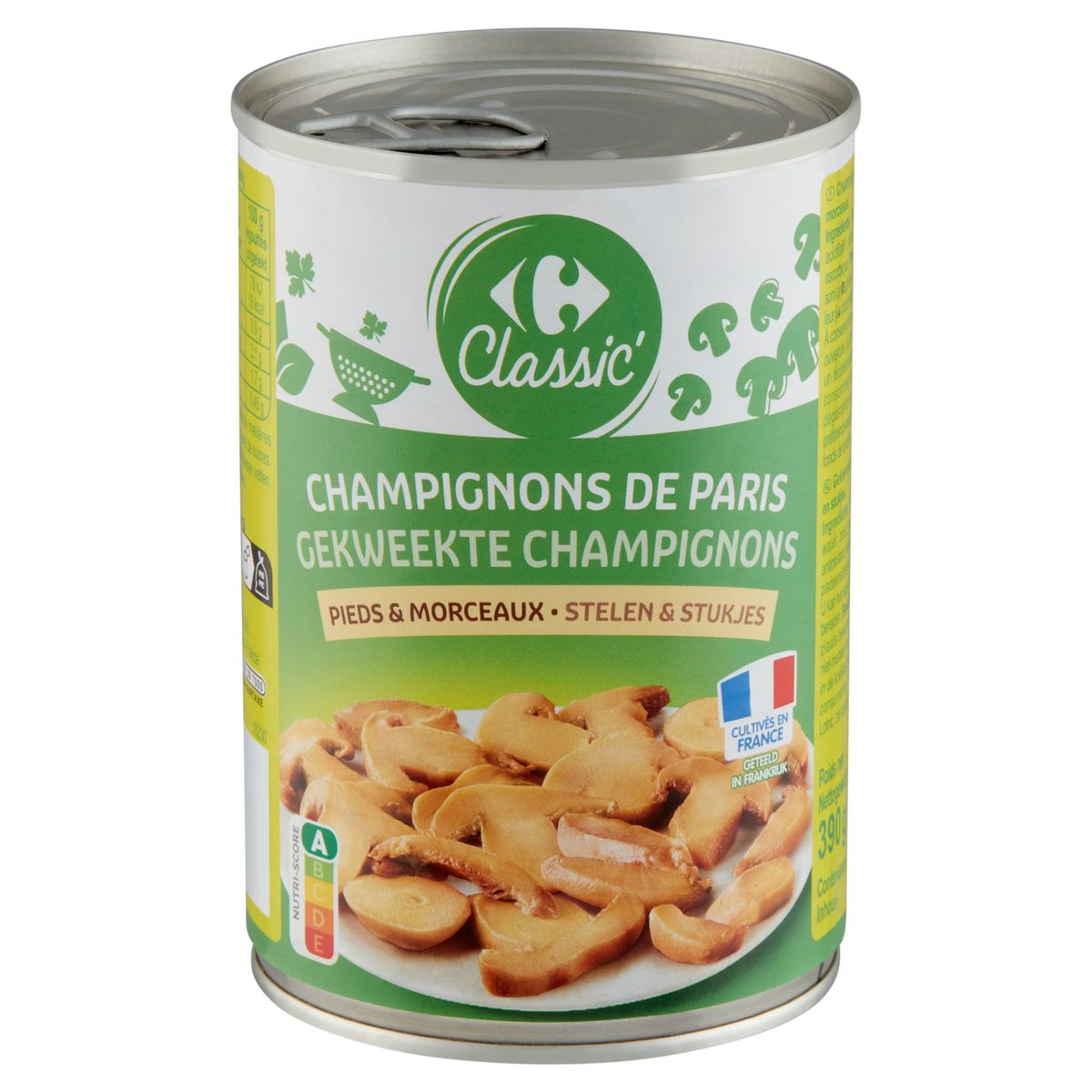 Carrefour Classic' Champignons de Paris 390 g