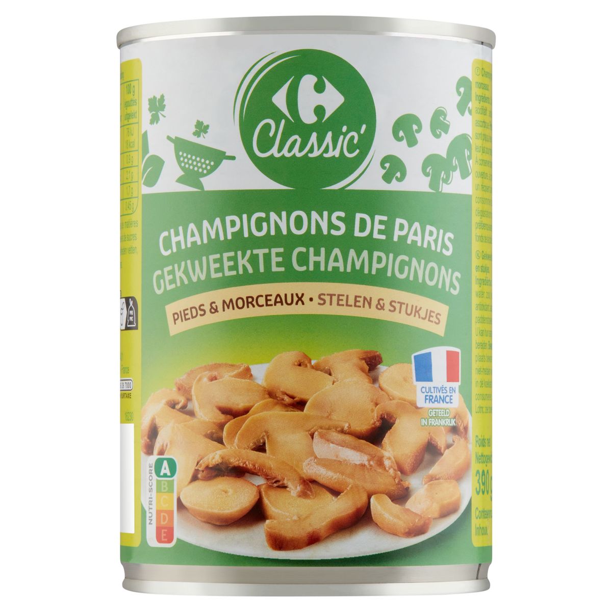 Carrefour Classic' Champignons de Paris 390 g
