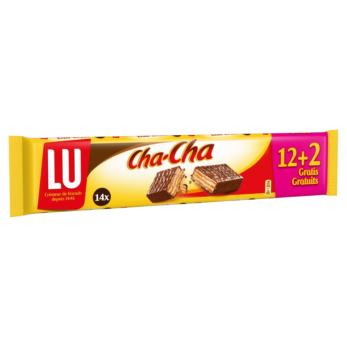 LU Cha-Cha Chocolade Koeken Melkchocolade 14 x 27 g