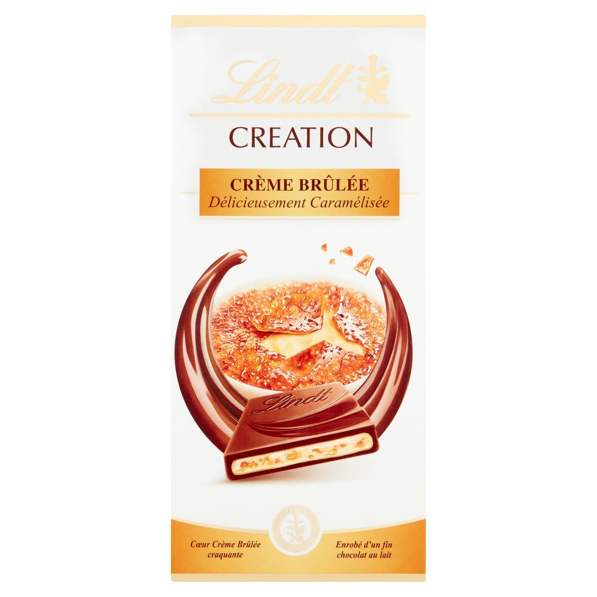 Lindt Creation Crème Brûlée Délicieusement Caramélisée 150 g