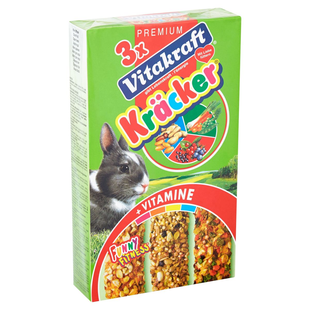 Vitakraft 3 x Crackers pour lapins nains 168 g