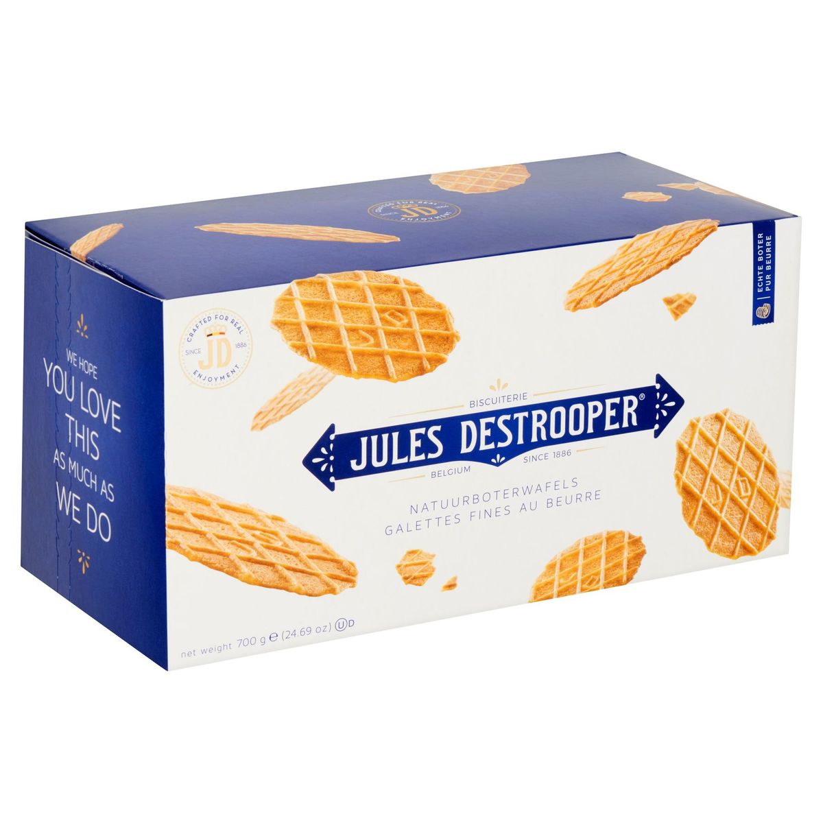 Jules Destrooper Galettes Fines au Beurre 700 g