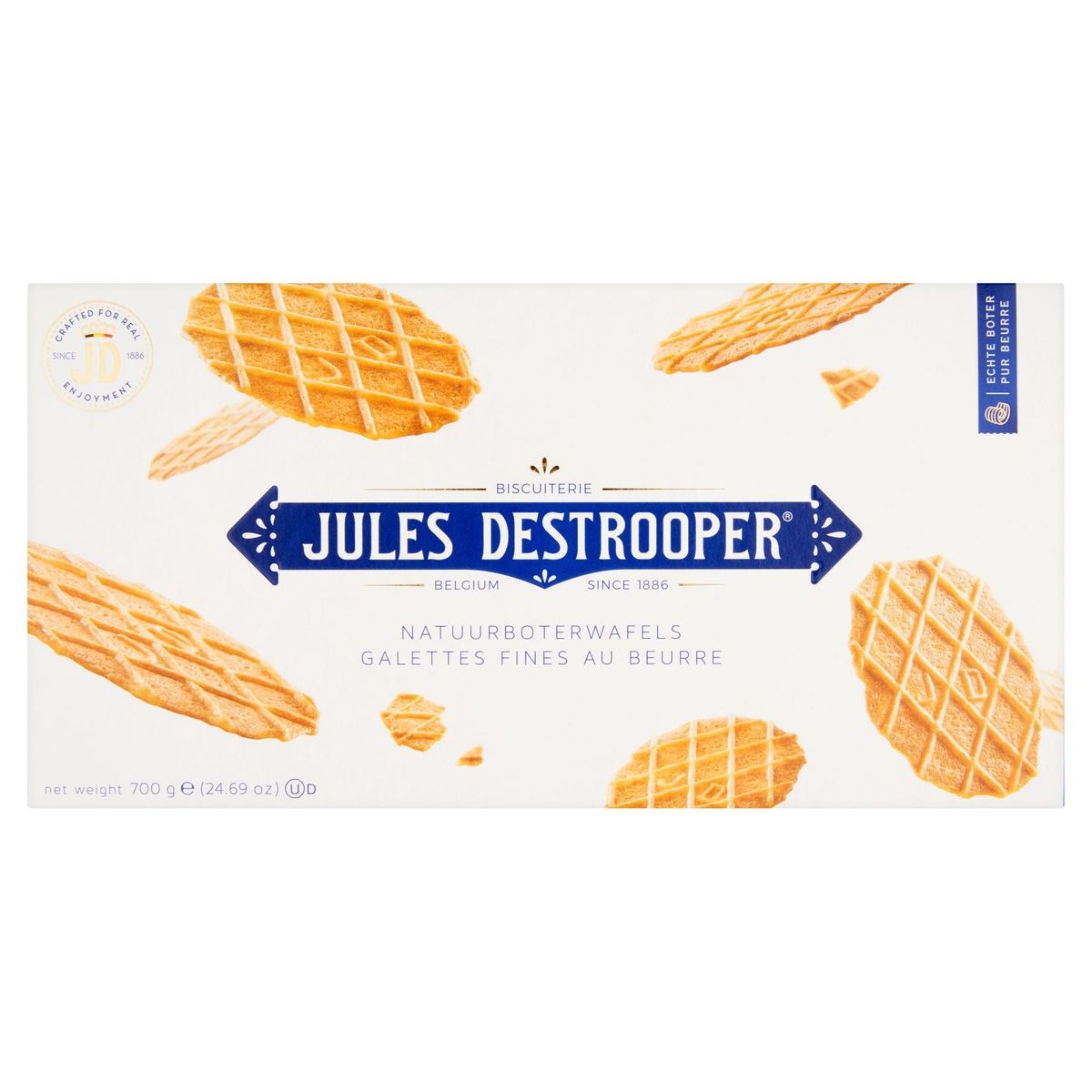Jules Destrooper Natuurboterwafels 700 g