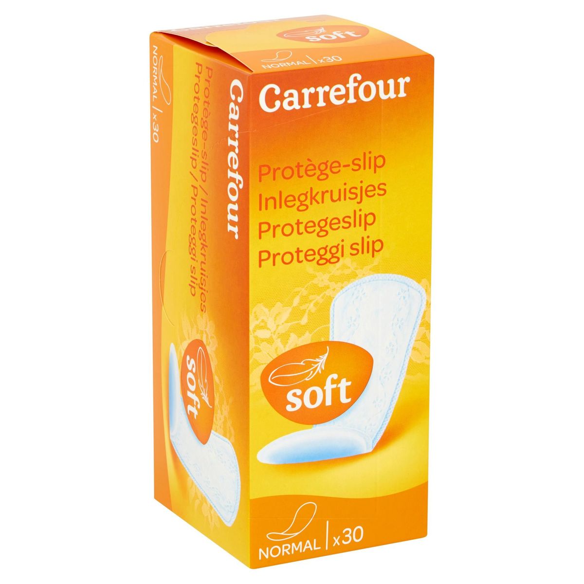Carrefour Protège-slip Soft Normal 30 Pièces