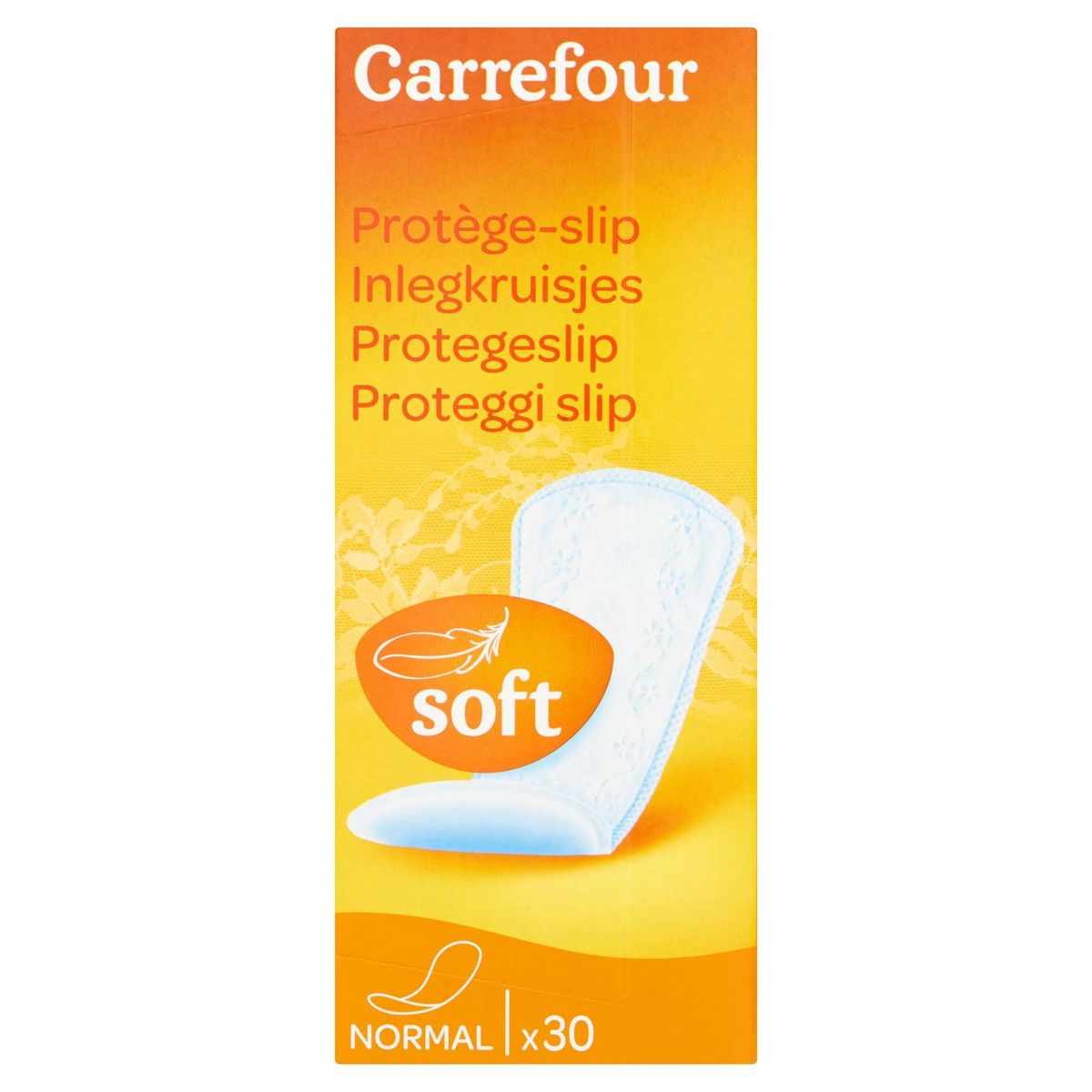 Carrefour Protège-slip Soft Normal 30 Pièces