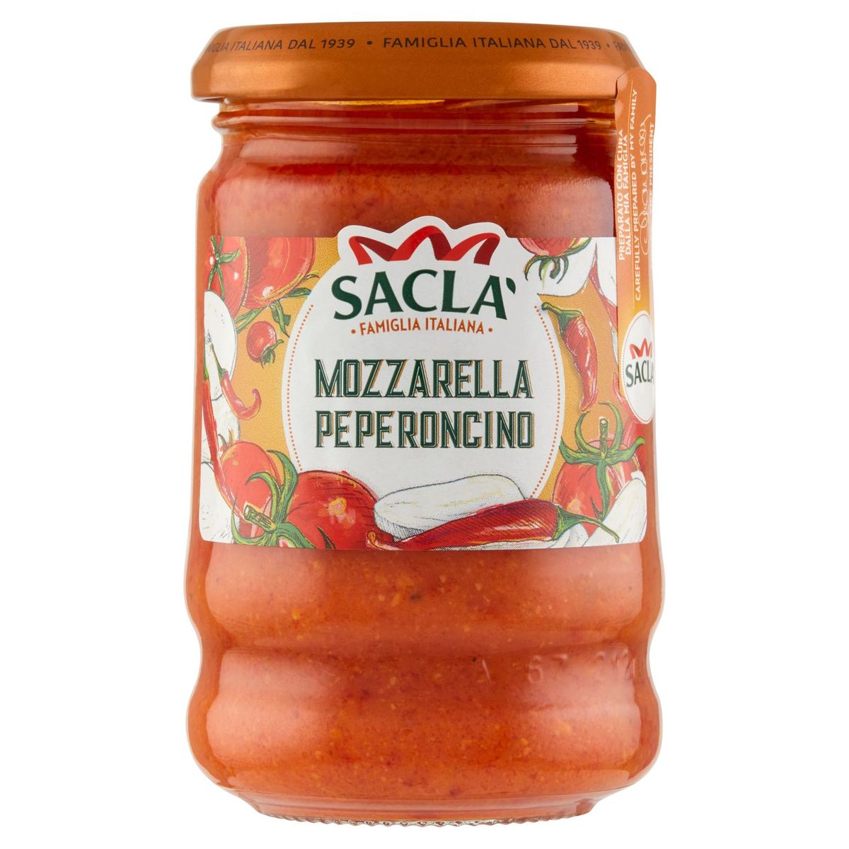 Sacla Mozzarella Peperoncino 190 g