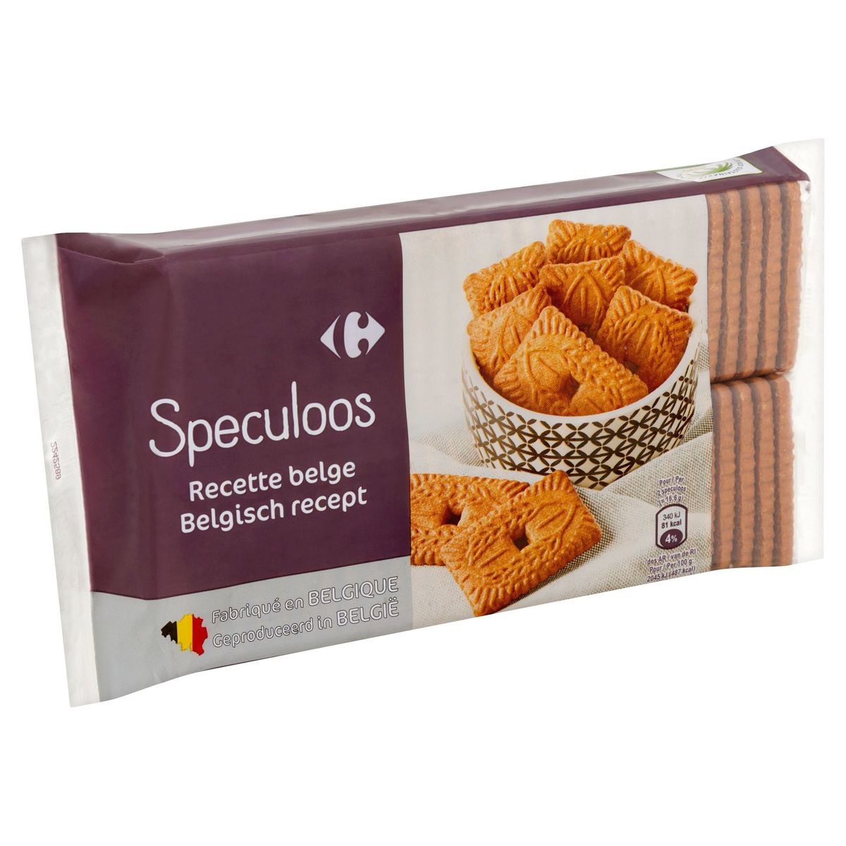 Carrefour Speculoos Belgisch Recept 2 x 250 g