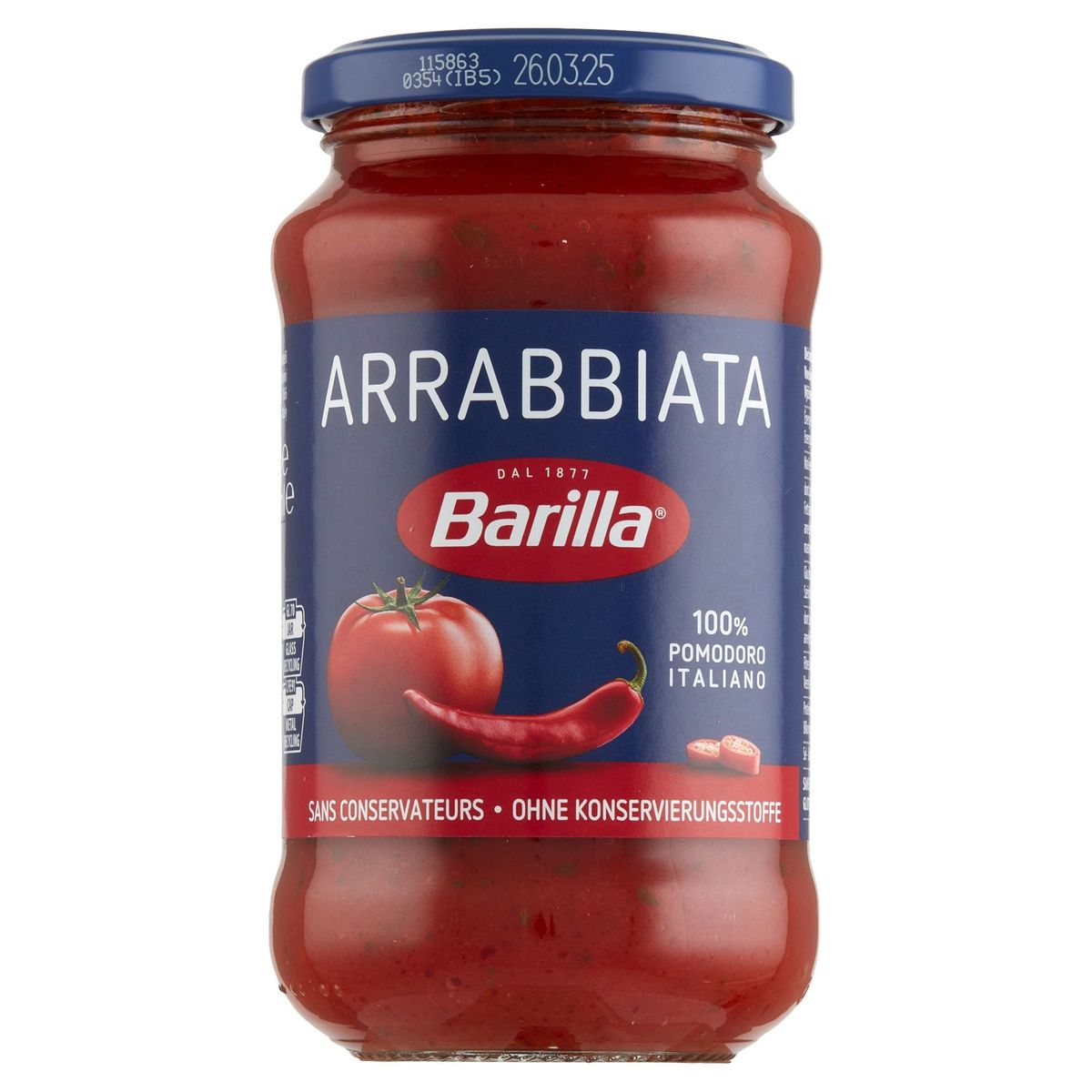 Barilla Tomatensaus voor Pasta Arrabbiata 400g