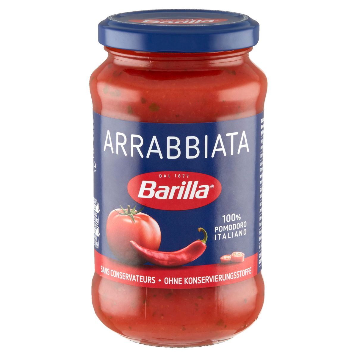 Barilla Sauce Tomate pour Pâtes Arrabbiata 400g