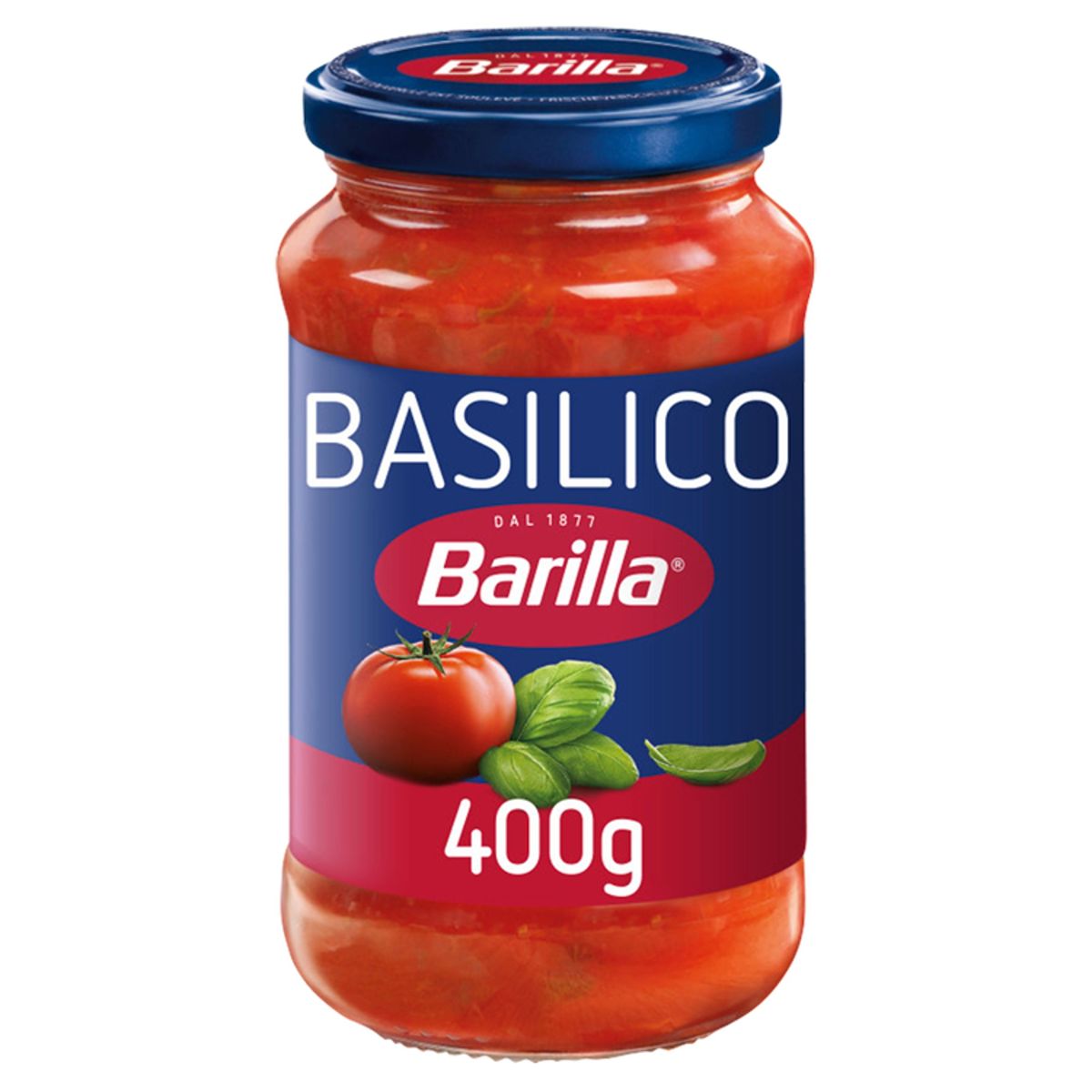 Barilla Tomatensaus voor Pasta Basilico  400g