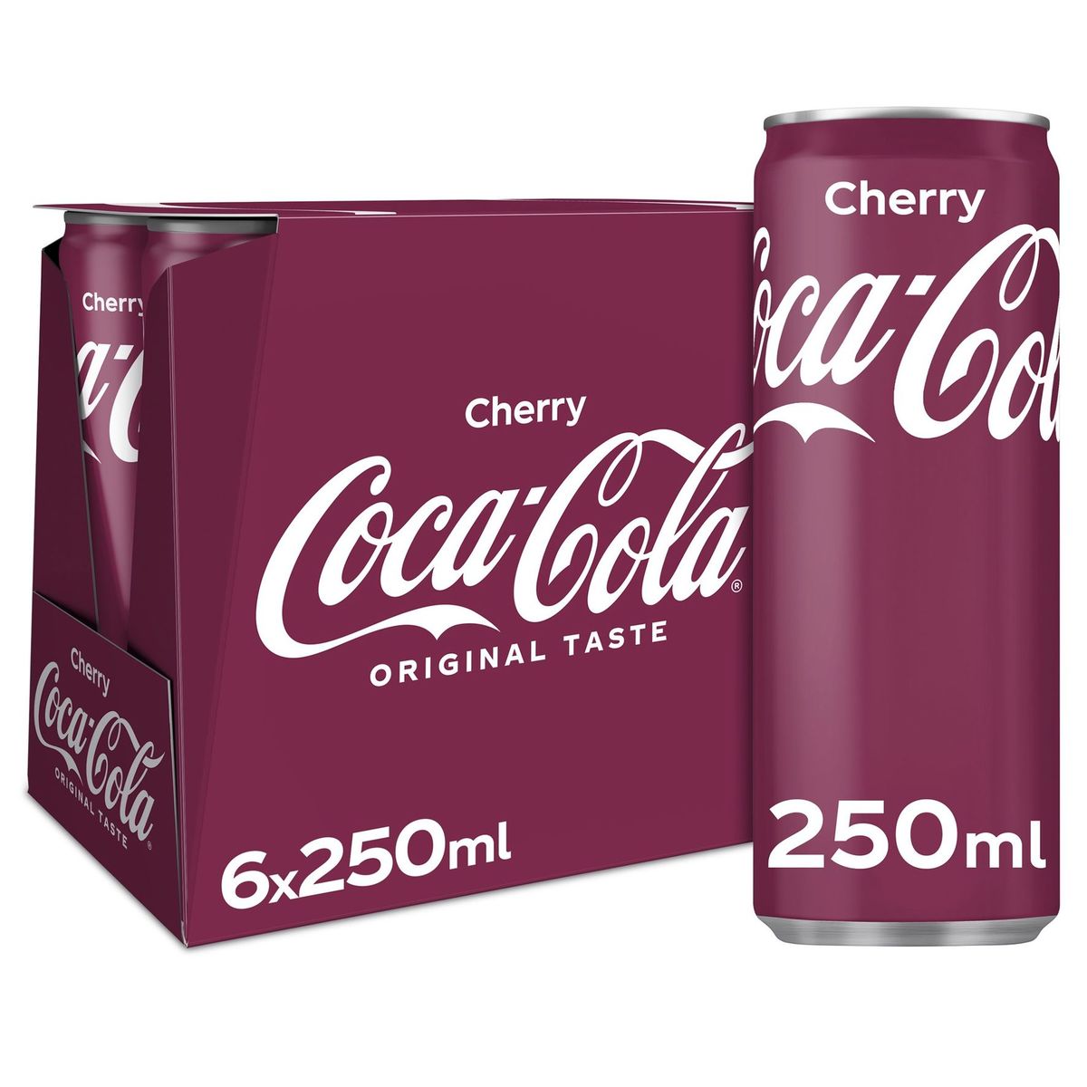 Coca-Cola Cherry Coke Soft drink 6 x 250 ml