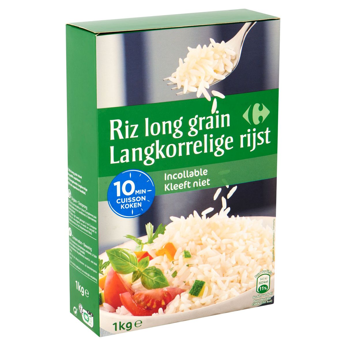 Carrefour Langkorrelige Rijst 1 kg