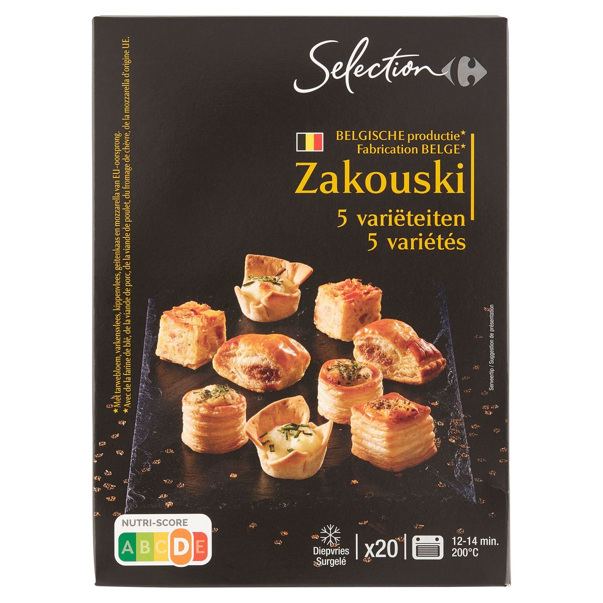 Carrefour Selection Zakouski 5 Variétés 280 g
