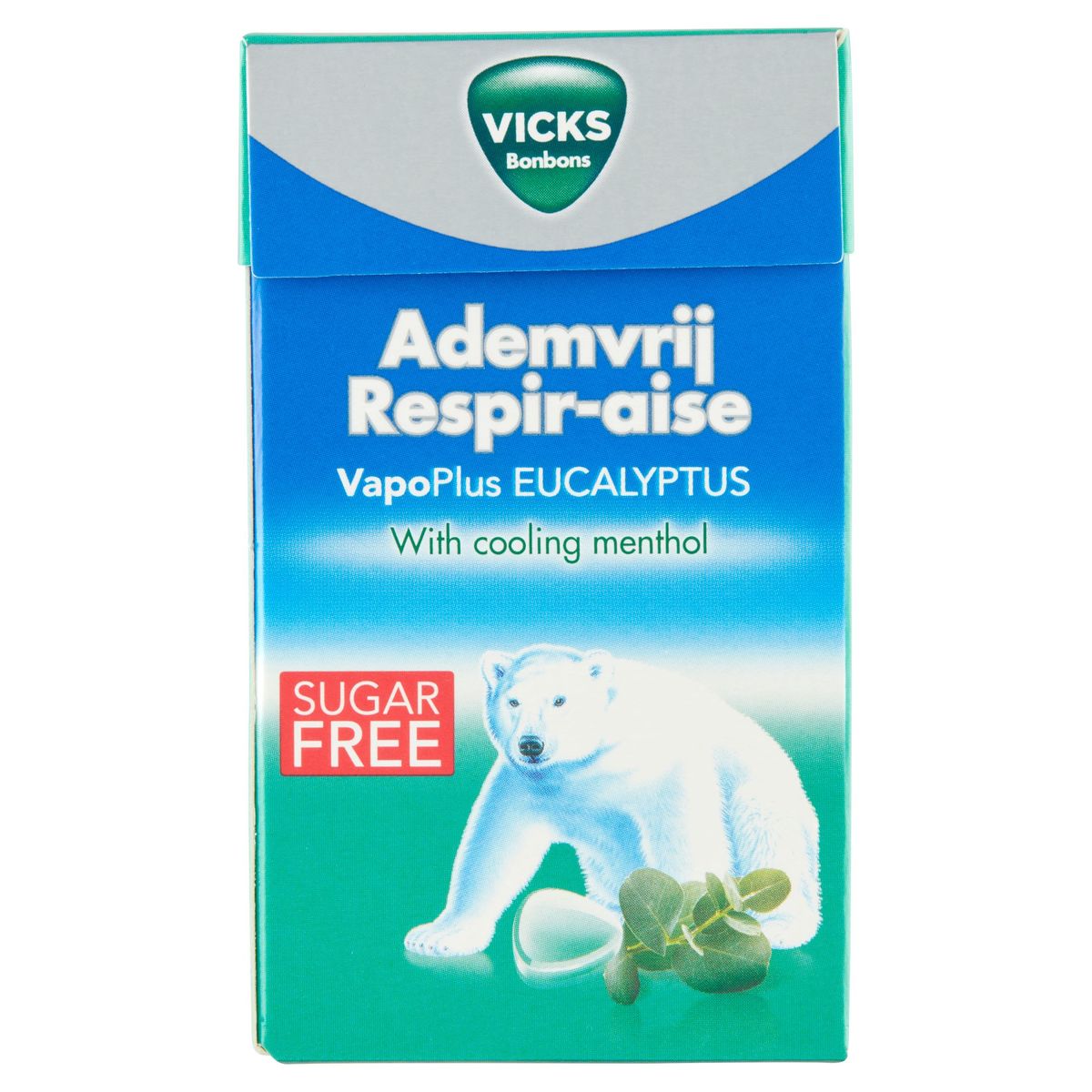 Vicks Bonbons Respir-Aise VapoPlus Eucalyptus Sugar Free 40 g