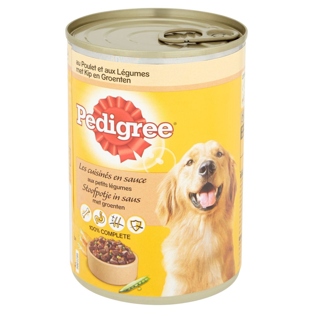Pedigree Hondenvoeding Stoofpotje in Saus Blikken met Groenten 400 g