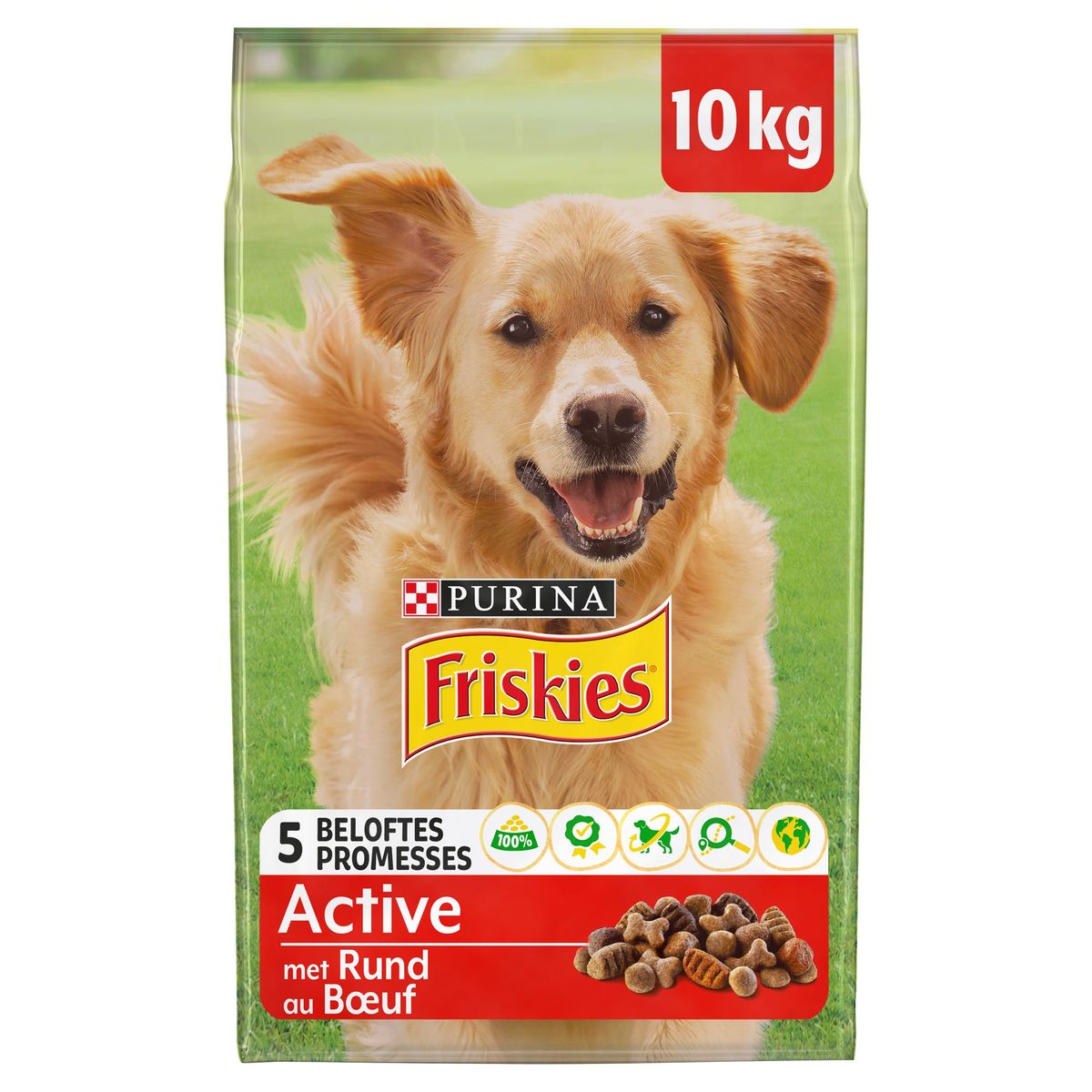 Friskies Hondenvoeding  Active Rund 10kg