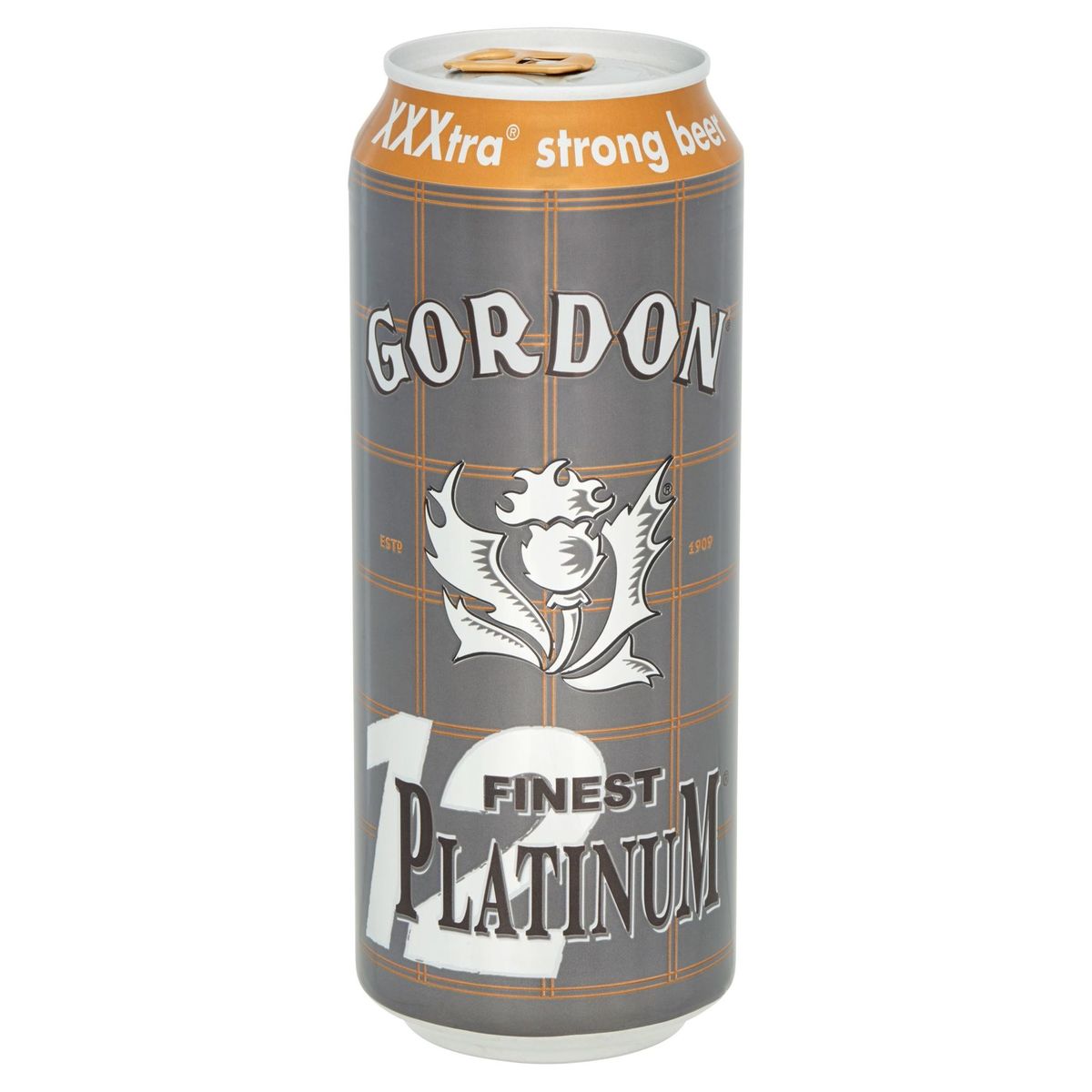 Gordon 12 Finest Platinum XXXtra Strong Beer Canette 50 cl | Carrefour Site