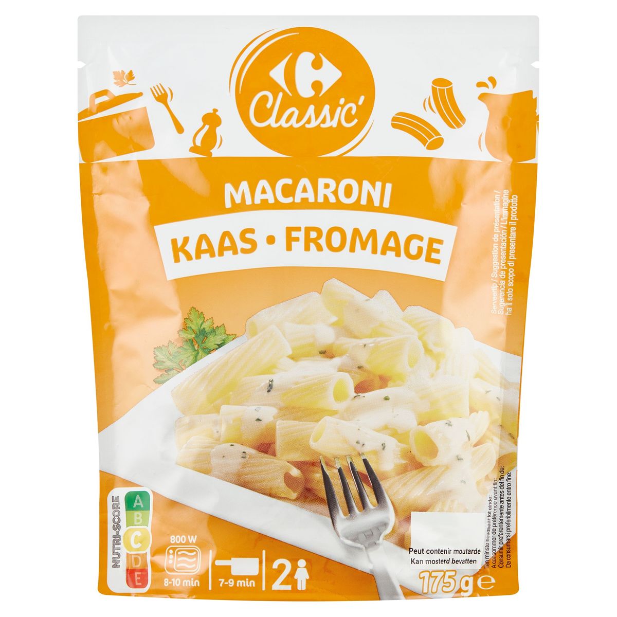 Carrefour Classic' Macaroni Fromage 175 g